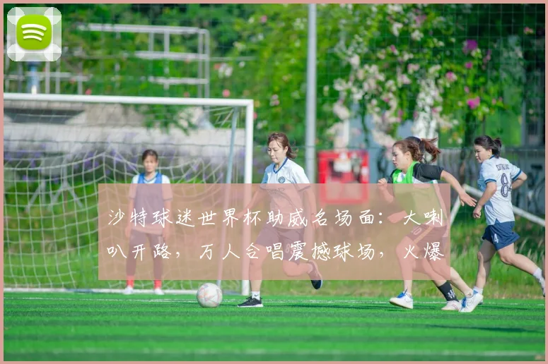沙特球迷世界杯助威名场面:大喇叭开路,万人合唱震撼球场,火爆视频全网刷屏